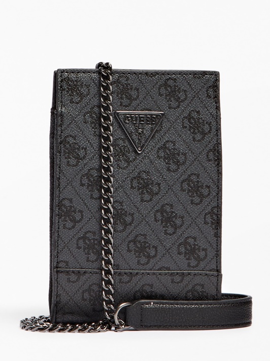 Noelle 4g ​​logotipas Mini Crossbody Bag Guess Pilkas Multi