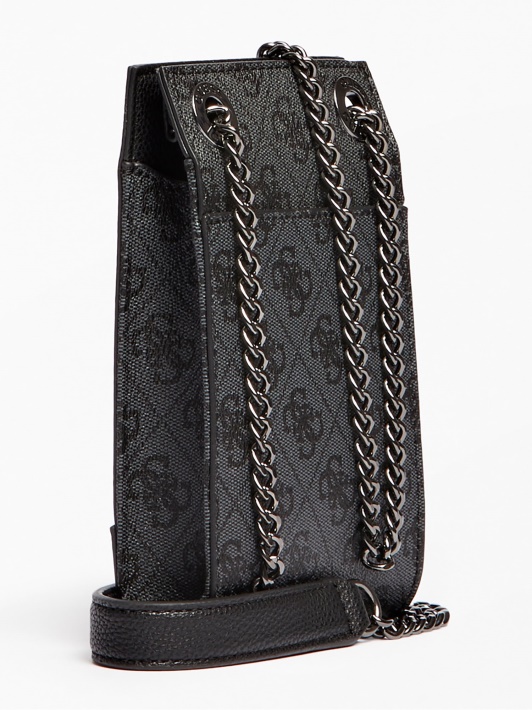 Noelle 4g ​​logotipas Mini Crossbody Bag Guess Pilkas Multi