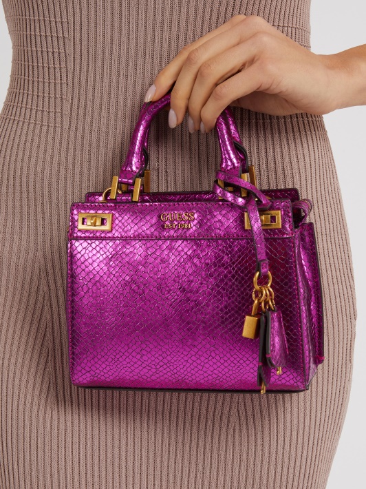 Atspėti Fuksijos Katey Python Mini Rankinė