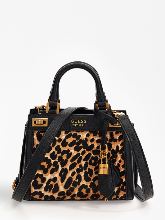Katey Tikros Odos Mini Rankinė Animalier Guess