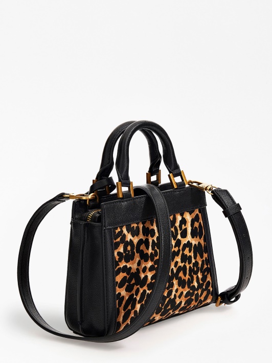 Katey Tikros Odos Mini Rankinė Animalier Guess