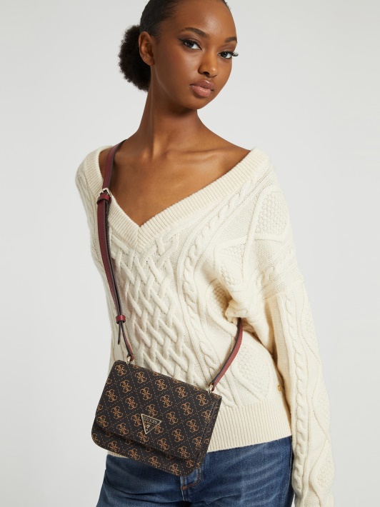 Noelle 4g ​​logotipai Mini Crossbody Bag Atspėjimo Ratai