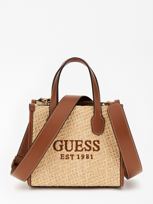 Rudas Guess Silvana Logotipo Mini Krepšys