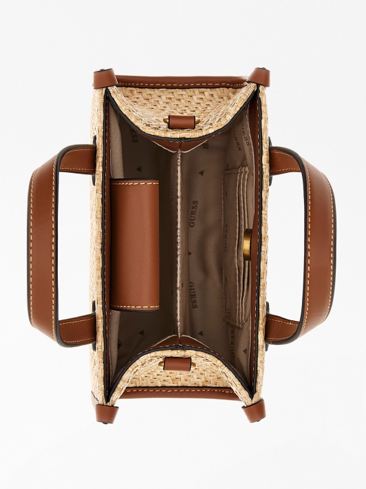 Rudas Guess Silvana Logotipo Mini Krepšys