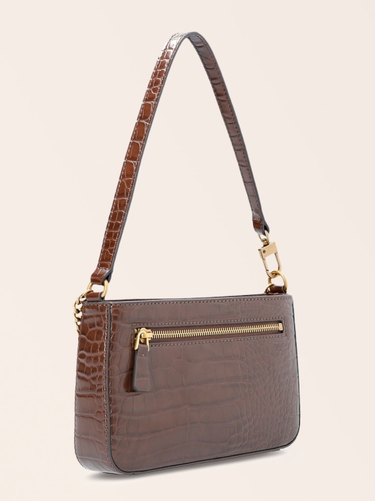 Atspėkite Katey Croc Print Mini Krepšį Ant Pečių