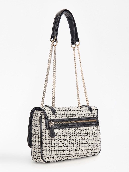 Adamas Tvidas Crossbody Atspėti Juodas