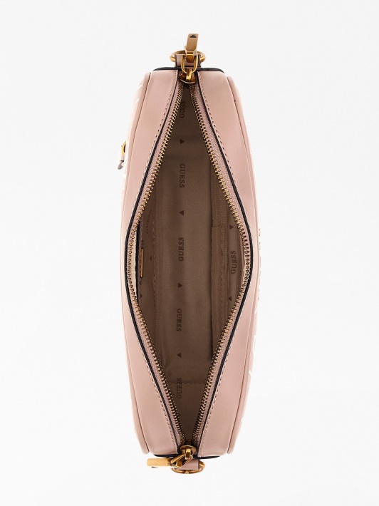 Atspėkite Berta 4g Logotipą Mini Crossbody Rožinė