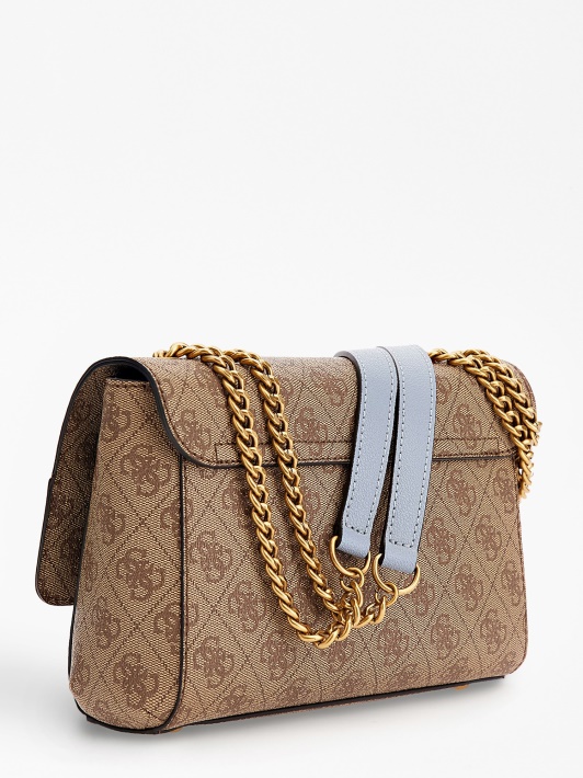 šviesiai Mėlynas Nell 4g Logotipas Crossbody Atspėti