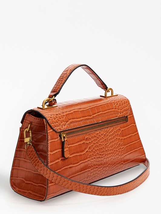Spėk Enisa Croc Print Rankinė Ruda