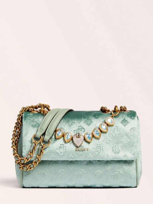 Kimi Velvet Jewel Crossbody šviesiai Mėlynas Spėjimas