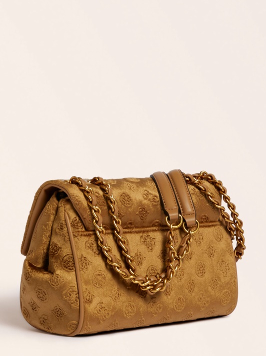 Rudas Kimi Velvet Crossbody Bag Spėlioti