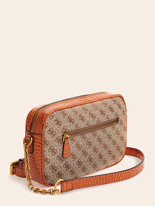 Rudas Aviana 4g Logotipas Crossbody Bag Spėlioti