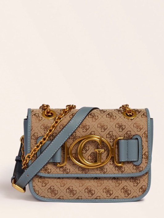 Aileen 4g Logotipas Crossbody Bag Guess Mėlynas