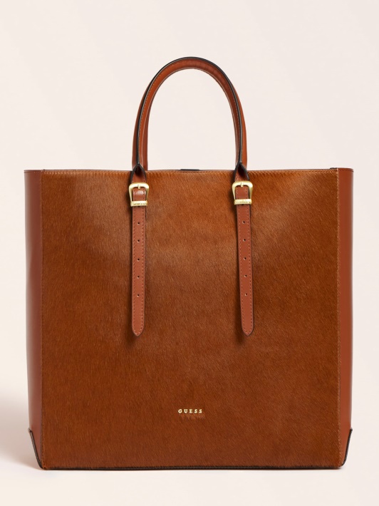 Spėk Lady Luxe Tikros Odos Rankinė Ruda