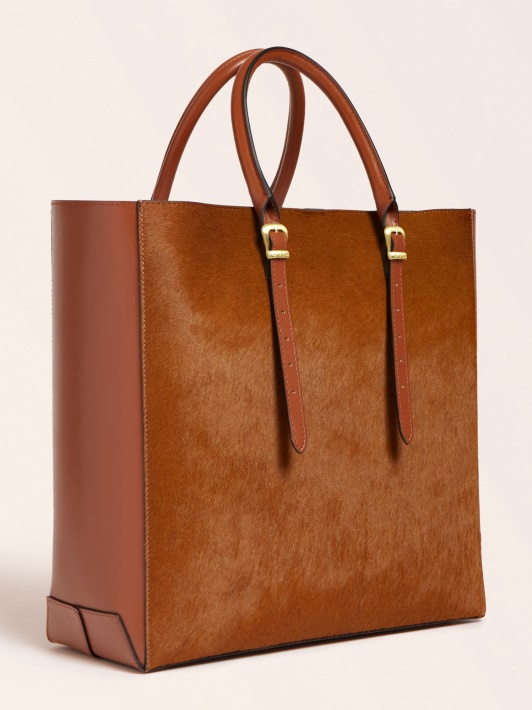Spėk Lady Luxe Tikros Odos Rankinė Ruda