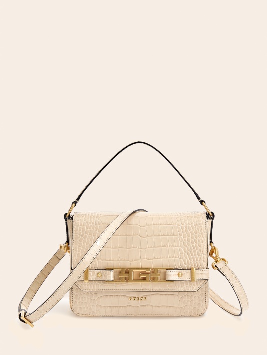 Balta Cristina Tikros Odos Crossbody Bag Spėlioti