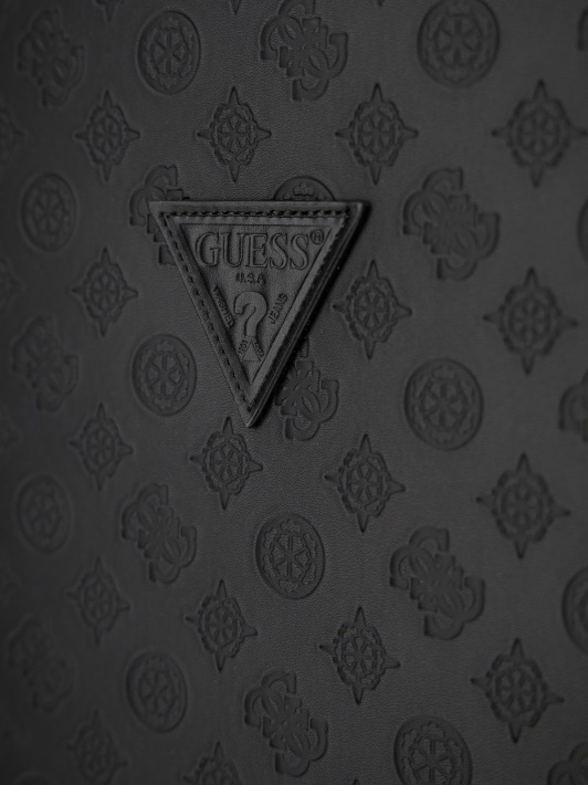 Juodas Atspėti Wilder Vežimėlis Su įspaustu Logotipu