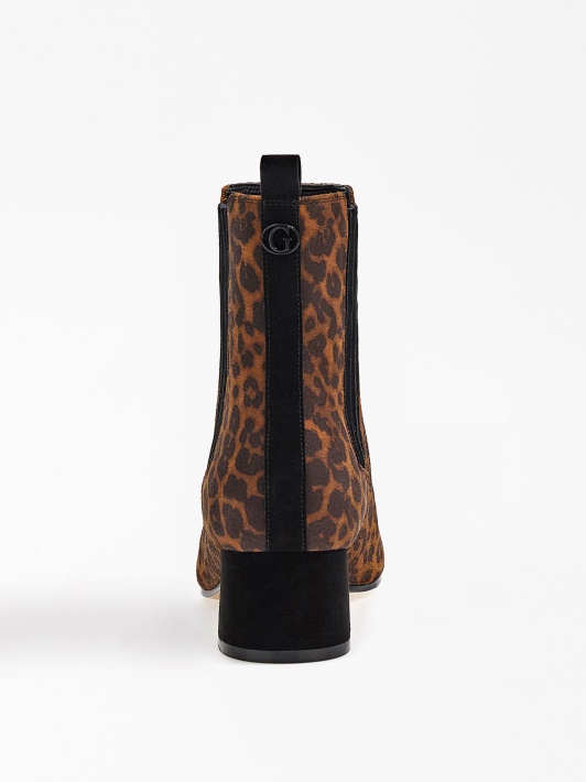 Animalier Suede Safia žemi Batai Spėlioti