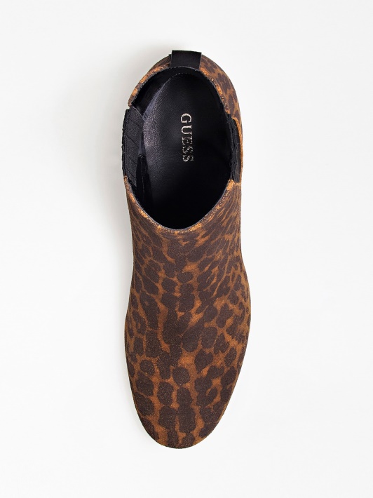 Animalier Suede Safia žemi Batai Spėlioti