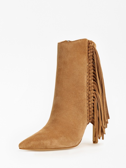 Sidone Suede Bootie Spėti Rudas