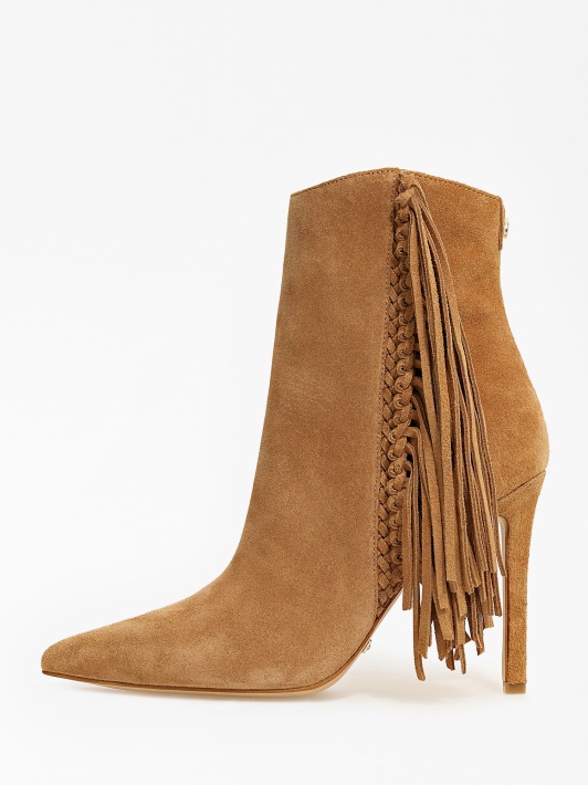 Sidone Suede Bootie Spėti Rudas