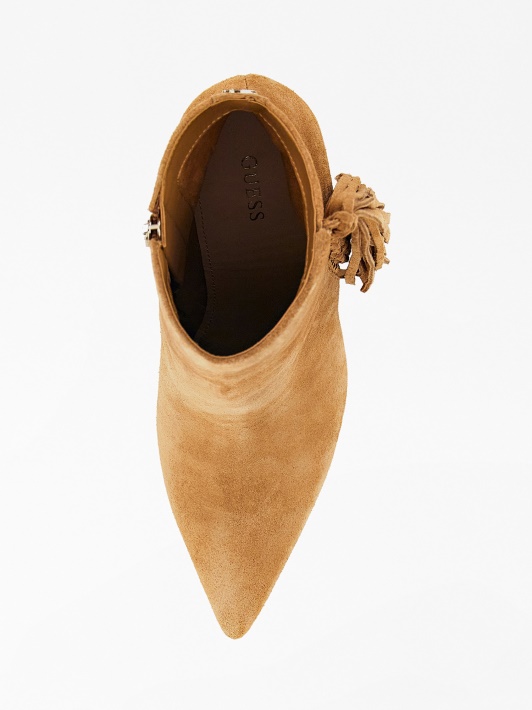 Sidone Suede Bootie Spėti Rudas