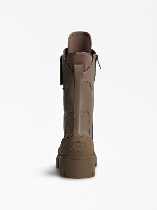 Nancia Stud Combat Boot Grey Multi Spėjimas