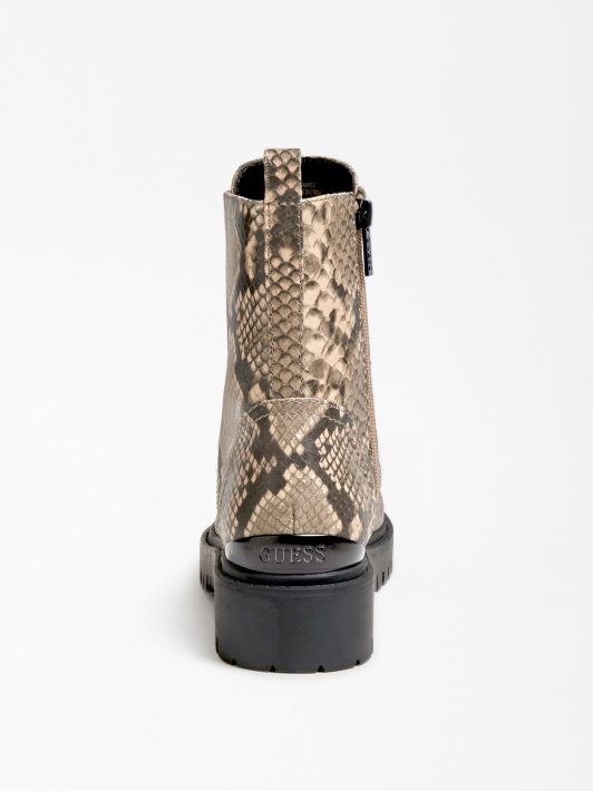Oxana Combat Boot Grey Multi Spėjimas