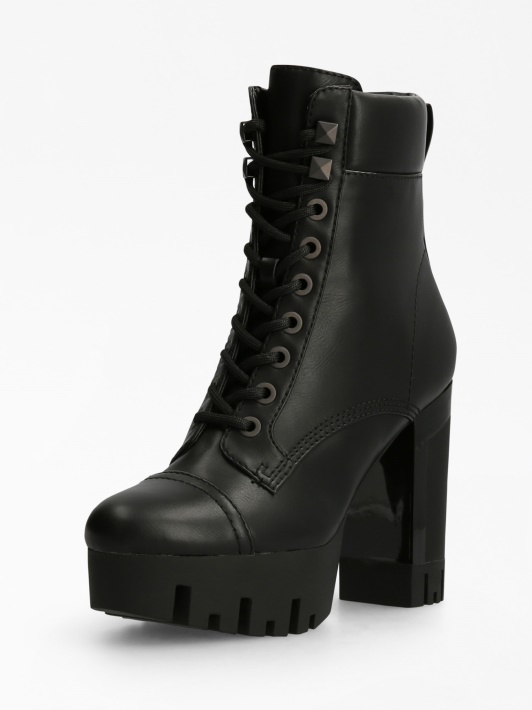 Geovey Stud Ankle Boot Juodas Spėjimas