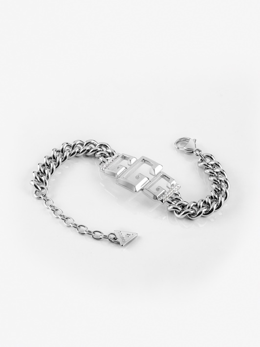 Atspėk Ikoninė-glam-bangle-apyrankė Sidabrinė
