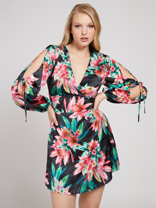 Atspėti Gėlių Raštu Suknelė Floral Fantasy