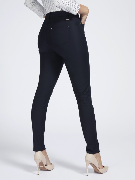 Atspėti Juodas Marciano Skinny Fit Kelnaitės