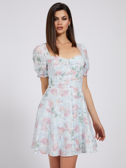 Gėlėmis Marginta Suknelė Floral Fantasy Spėjimas