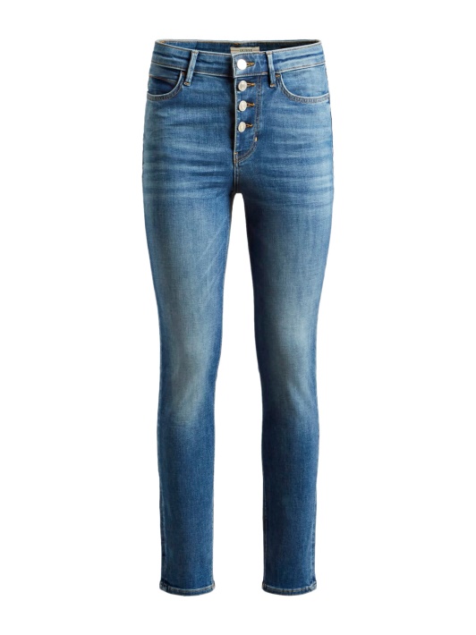 Mėlynos Guess Skinny Fit Džinsinės Kelnės
