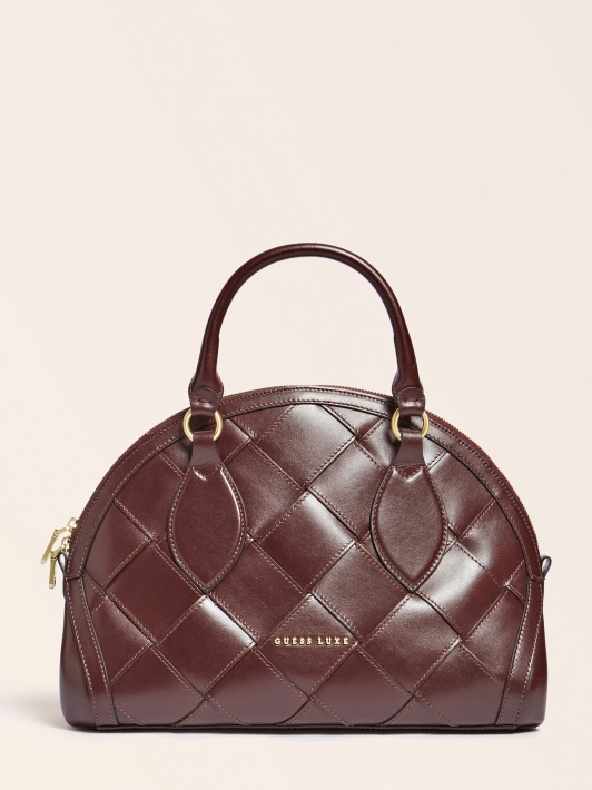 Giorgia Luxe Tikros Odos Rankinė Guess Raudona