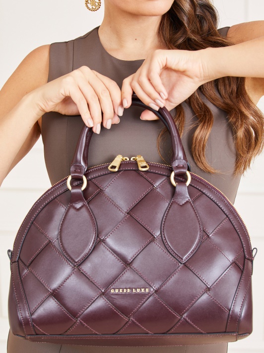 Giorgia Luxe Tikros Odos Rankinė Guess Raudona