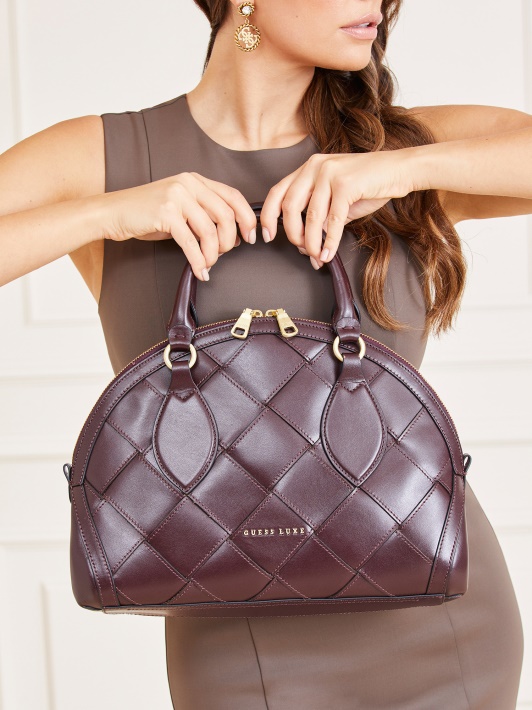 Giorgia Luxe Tikros Odos Rankinė Guess Raudona