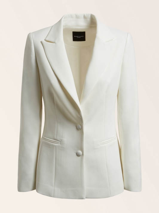 Marciano Slim Fit švarkas Baltas Spėjimas