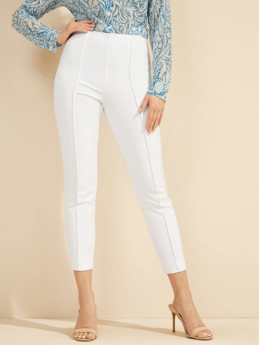 Marciano Skinny Fit Kelnės Atspėti Baltos