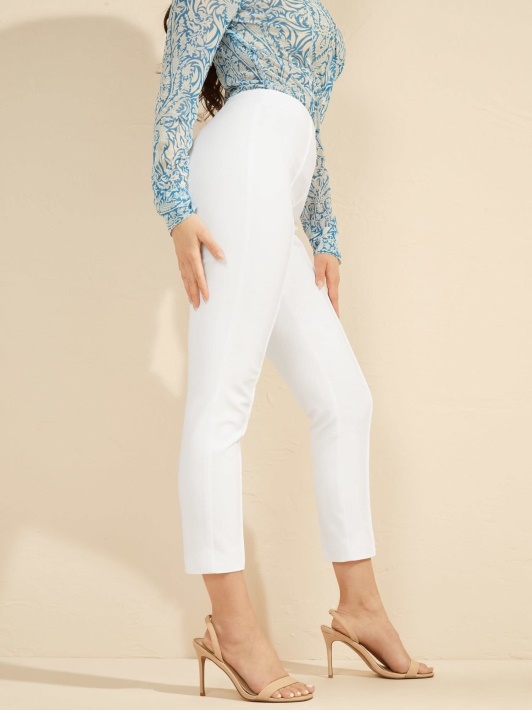 Marciano Skinny Fit Kelnės Atspėti Baltos
