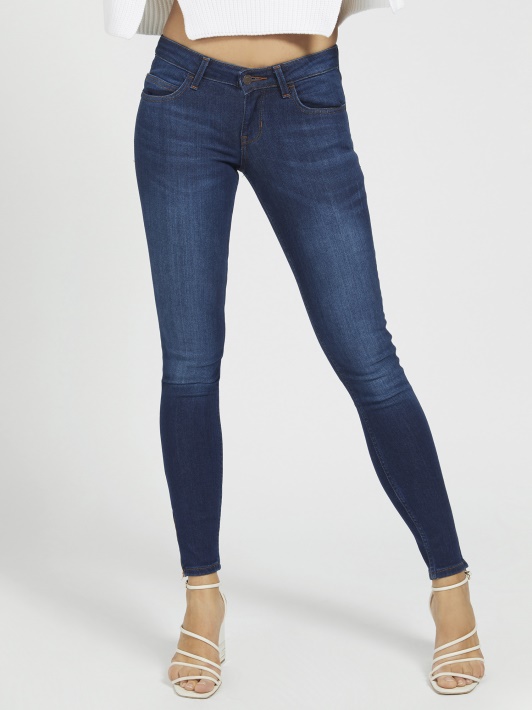 Skinny Fit Džinsinio Kelnaitės Atspėti Mėlyną Naują Tendenciją