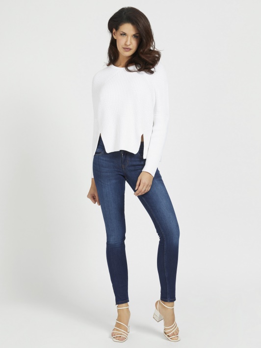 Skinny Fit Džinsinio Kelnaitės Atspėti Mėlyną Naują Tendenciją
