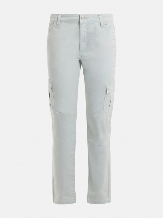 Krovinys Skinny Fit Kelnaitės žalsvai Mėlynas Spėjimas