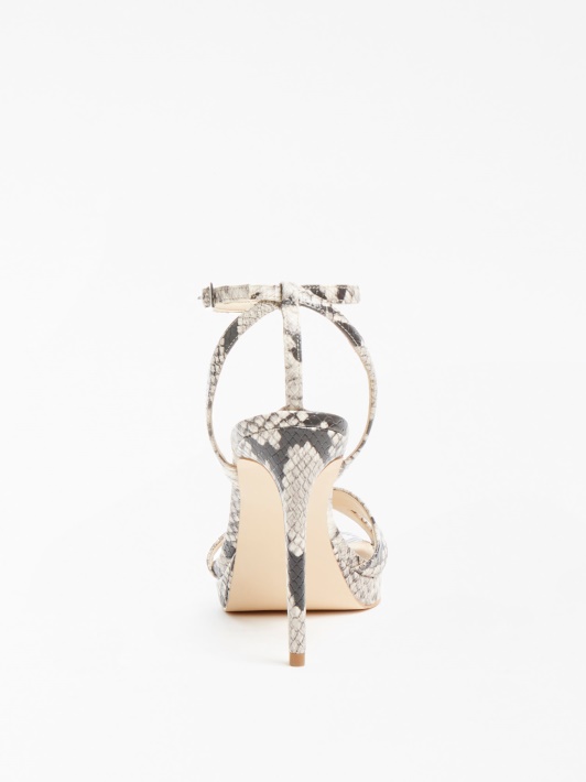 Karesa Python Print Sandal Guess Pilka Multi