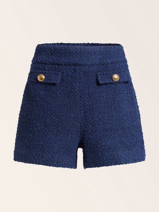 Blue Marciano Tweed Trumpas Spėjimas