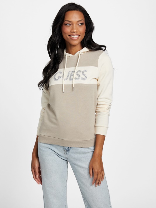 Albie Crushed Stone Logotipas Kaip Velvet Taupe Multi Guess