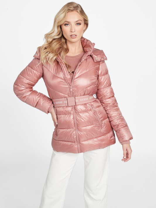 Atspėti Eco Silene Puffer Striukė Raudona Glen