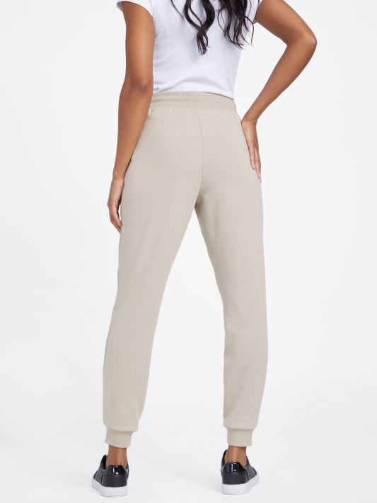 Sabrina Logotipas Joggers Velvet Taupe Atspėti