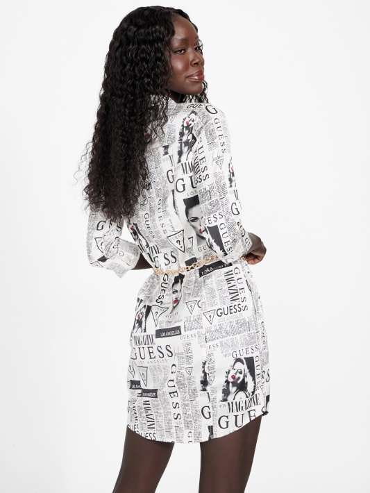 Jet Black Multi Arden Shirt Suknelė Atspėti
