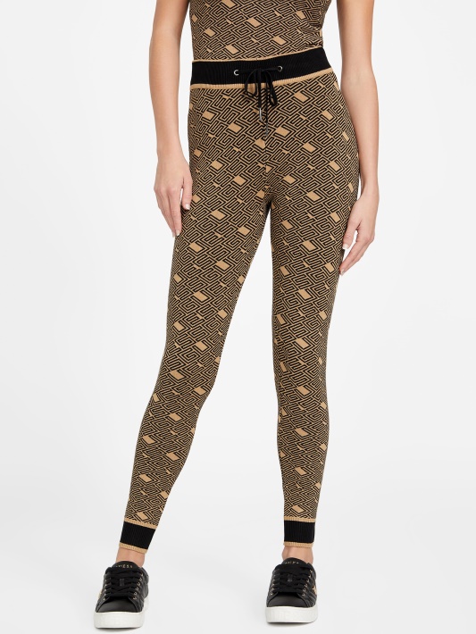 Skrudinti Taupe Multi Guess Eco Cachet Megztiniai Antblauzdžiai